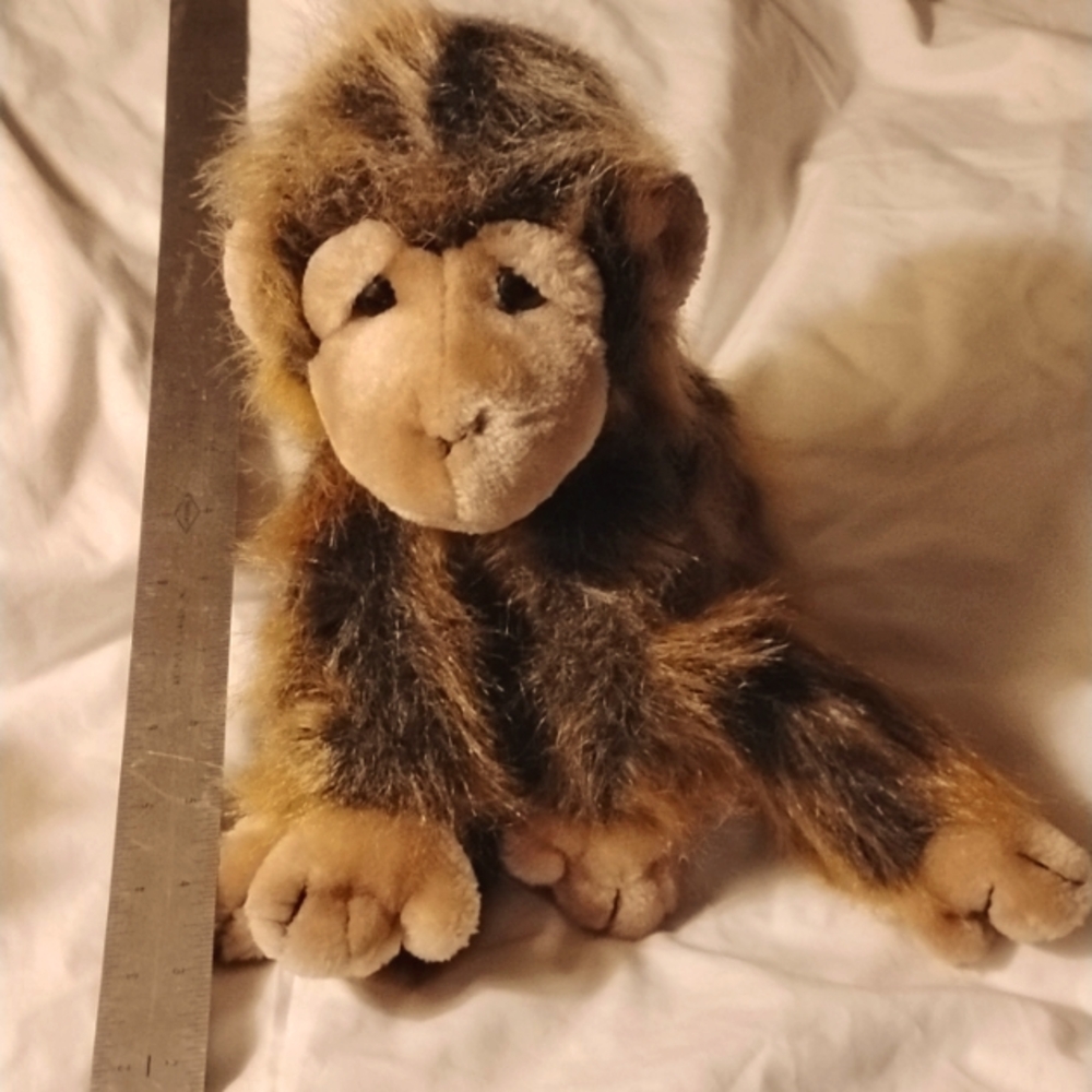 Vintage 1998 Ty Realistic Monkey